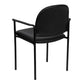 Comfort Black Fabric Stackable Steel Side Reception Chair with Arms - BT-516-1-BK-GG A-Z Store Nadia
