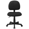 Mid-Back Black Fabric Swivel Task Office Chair - BT-660-BK-GG