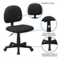Mid-Back Black Fabric Swivel Task Office Chair - BT-660-BK-GG A-Z Store Nadia