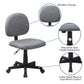 Mid-Back Black Fabric Swivel Task Office Chair - BT-660-BK-GG A-Z Store Nadia