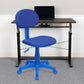 Blue Mesh Swivel Task Office Chair - BT-698-BLUE-GG A-Z Store Nadia