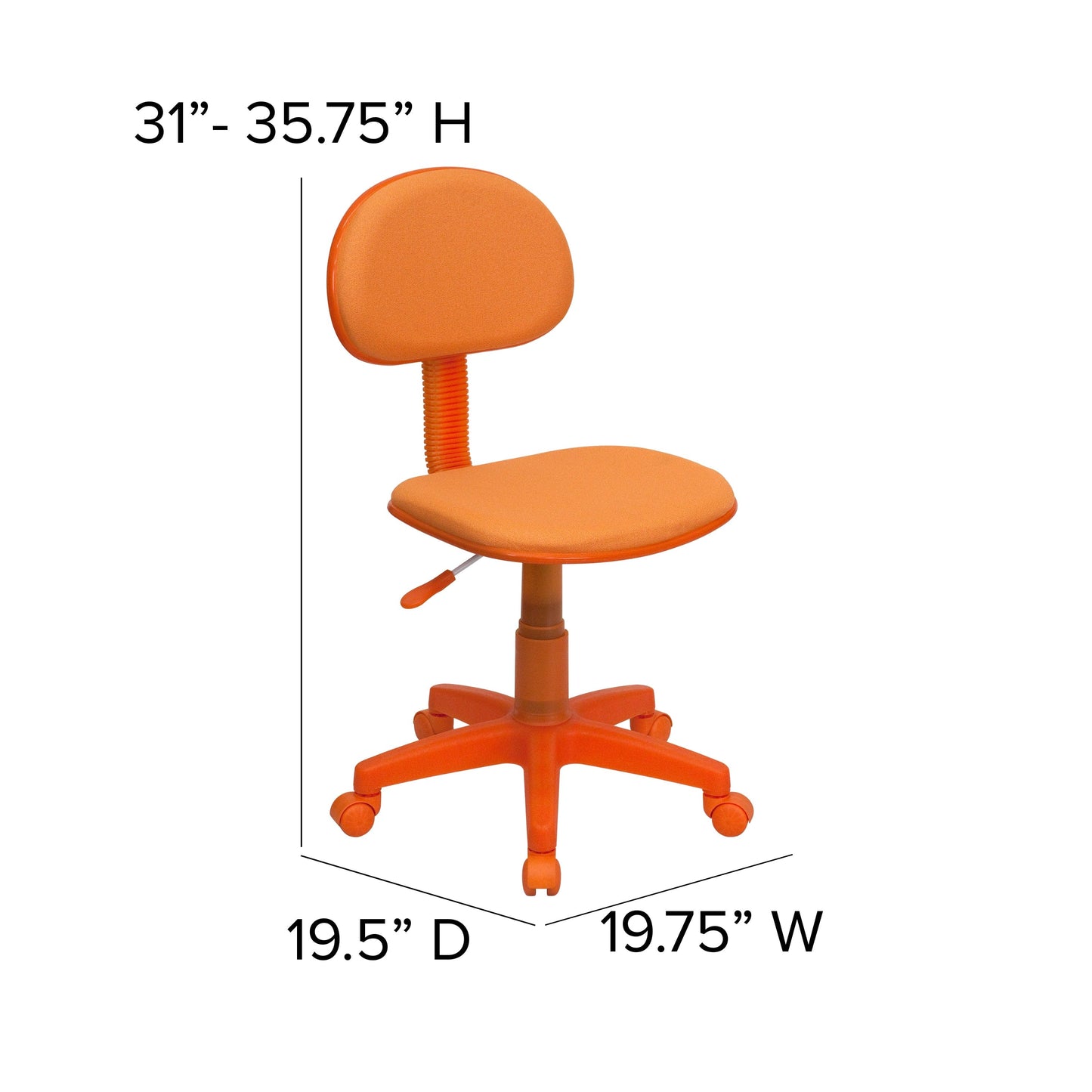 Blue Mesh Swivel Task Office Chair - BT-698-BLUE-GG A-Z Store Nadia