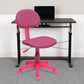 Blue Mesh Swivel Task Office Chair - BT-698-BLUE-GG A-Z Store Nadia