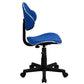 Blue Fabric Swivel Ergonomic Task Office Chair - BT-699-BLUE-GG A-Z Store Nadia