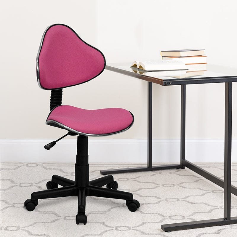 Blue Fabric Swivel Ergonomic Task Office Chair - BT-699-BLUE-GG A-Z Store Nadia