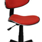 Blue Fabric Swivel Ergonomic Task Office Chair - BT-699-BLUE-GG A-Z Store Nadia