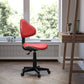 Blue Fabric Swivel Ergonomic Task Office Chair - BT-699-BLUE-GG A-Z Store Nadia