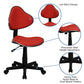 Blue Fabric Swivel Ergonomic Task Office Chair - BT-699-BLUE-GG A-Z Store Nadia