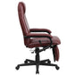 High Back Burgundy LeatherSoft Executive Reclining Ergonomic Swivel Office Chair with Arms - BT-70172-BG-GG A-Z Store Nadia
