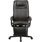 High Back Burgundy LeatherSoft Executive Reclining Ergonomic Swivel Office Chair with Arms - BT-70172-BG-GG A-Z Store Nadia