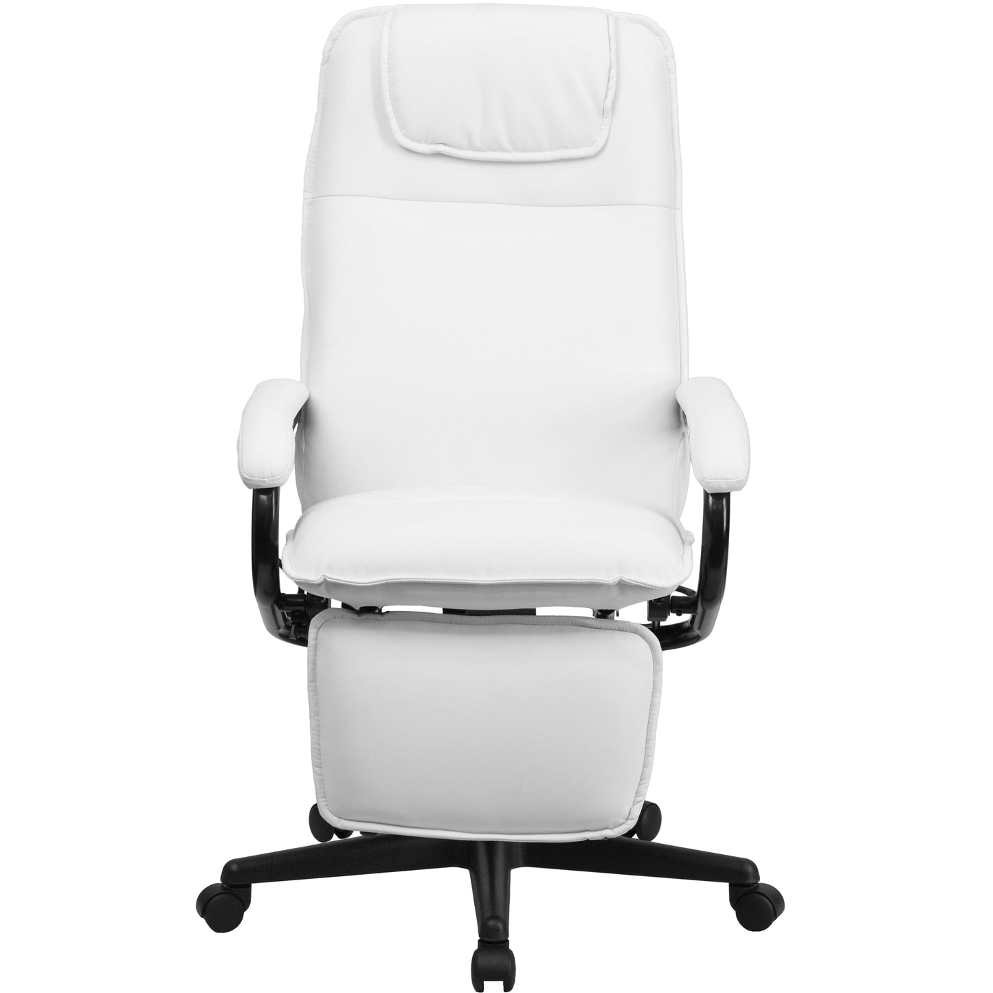 High Back Burgundy LeatherSoft Executive Reclining Ergonomic Swivel Office Chair with Arms - BT-70172-BG-GG A-Z Store Nadia
