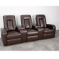 Eclipse Series 3-Seat Reclining Black LeatherSoft Theater Seating Unit with Cup Holders - BT-70259-3-BK-GG A-Z Store Nadia
