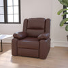 Harmony Series Brown LeatherSoft Recliner -  BT-70597-1-BN-GG