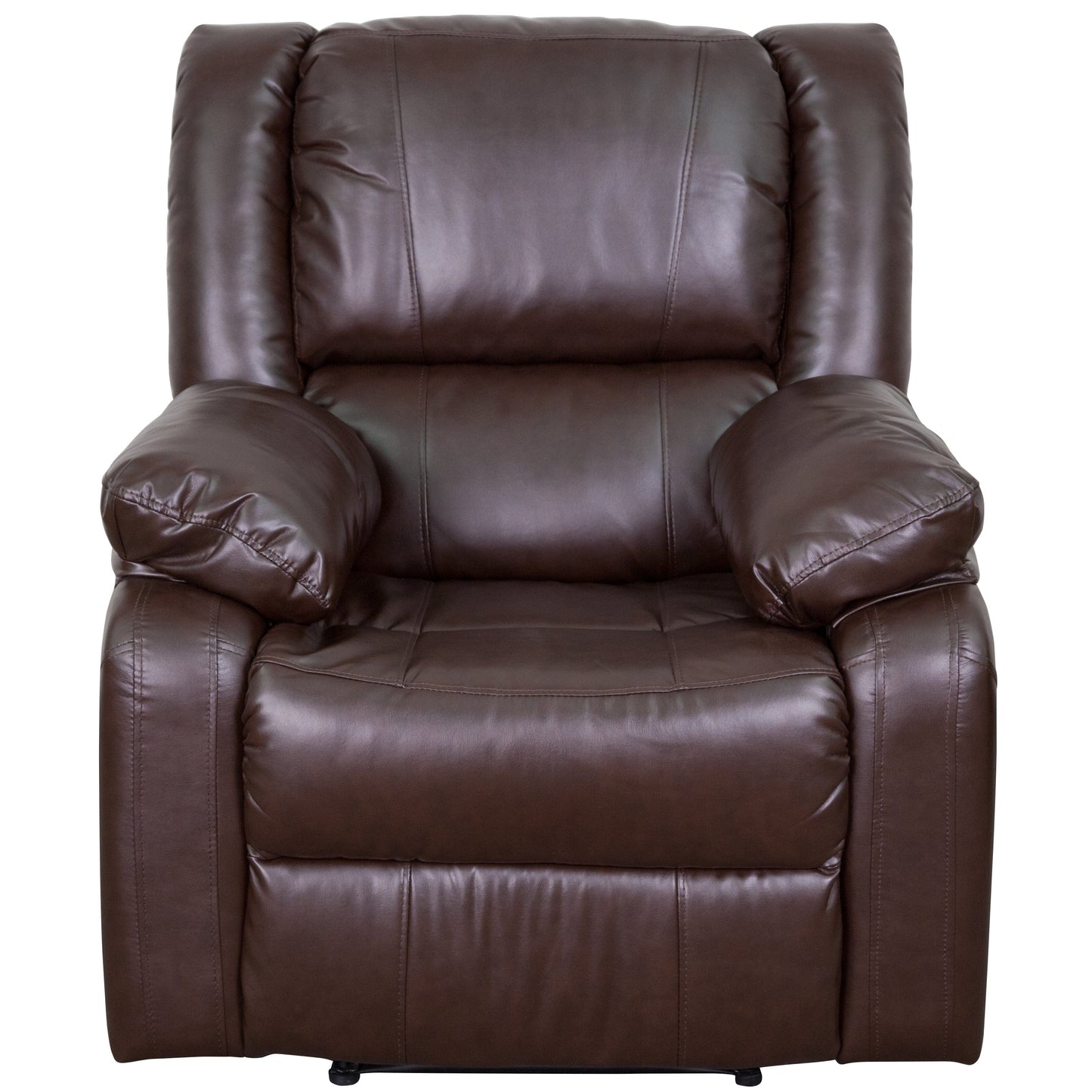 Harmony Series Brown LeatherSoft Recliner -  BT-70597-1-BN-GG Mega A-Z Store Nadia