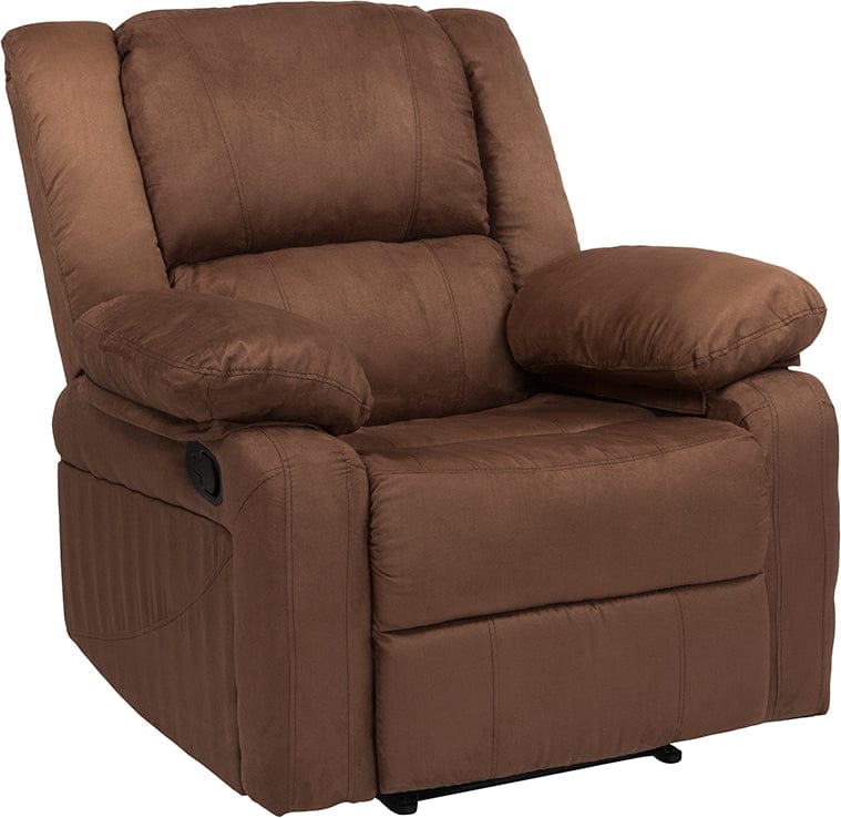 Harmony Series Brown LeatherSoft Recliner -  BT-70597-1-BN-GG Mega A-Z Store Nadia