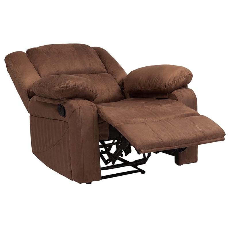 Harmony Series Brown LeatherSoft Recliner -  BT-70597-1-BN-GG Mega A-Z Store Nadia