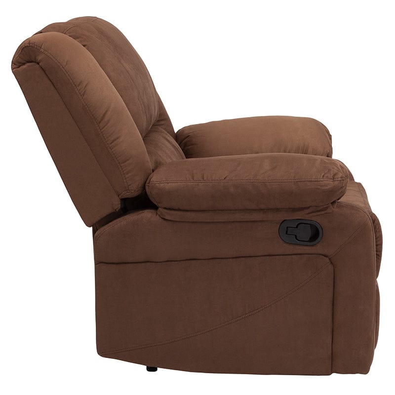Harmony Series Brown LeatherSoft Recliner -  BT-70597-1-BN-GG Mega A-Z Store Nadia