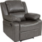 Harmony Series Brown LeatherSoft Recliner -  BT-70597-1-BN-GG Mega A-Z Store Nadia