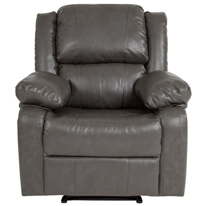 Harmony Series Brown LeatherSoft Recliner -  BT-70597-1-BN-GG Mega A-Z Store Nadia