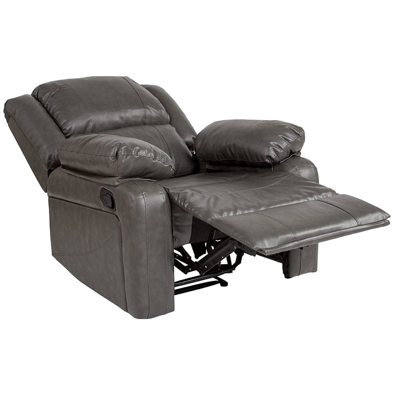 Harmony Series Brown LeatherSoft Recliner -  BT-70597-1-BN-GG Mega A-Z Store Nadia