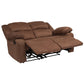 Harmony Series Brown LeatherSoft Loveseat with Two Built-In Recliners - BT-70597-LS-BN-GG A-Z Store Nadia