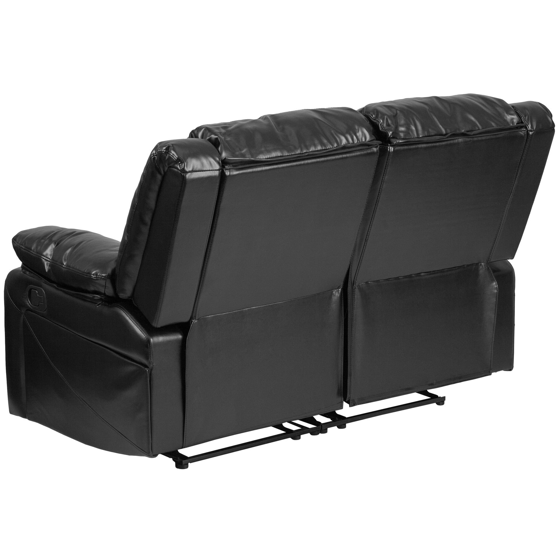 Harmony Series Brown LeatherSoft Loveseat with Two Built-In Recliners - BT-70597-LS-BN-GG A-Z Store Nadia