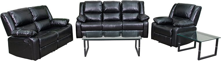 Harmony Series Brown LeatherSoft Reclining Sofa Set - BT-70597-RLS-SET-BN-GG A-Z Store Nadia