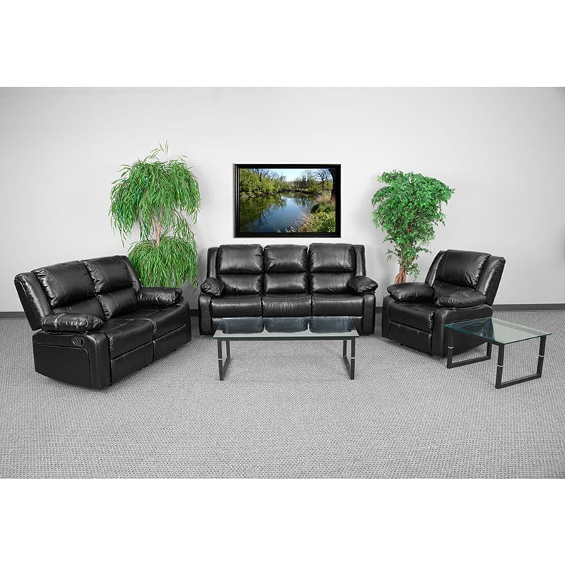 Harmony Series Brown LeatherSoft Reclining Sofa Set - BT-70597-RLS-SET-BN-GG A-Z Store Nadia