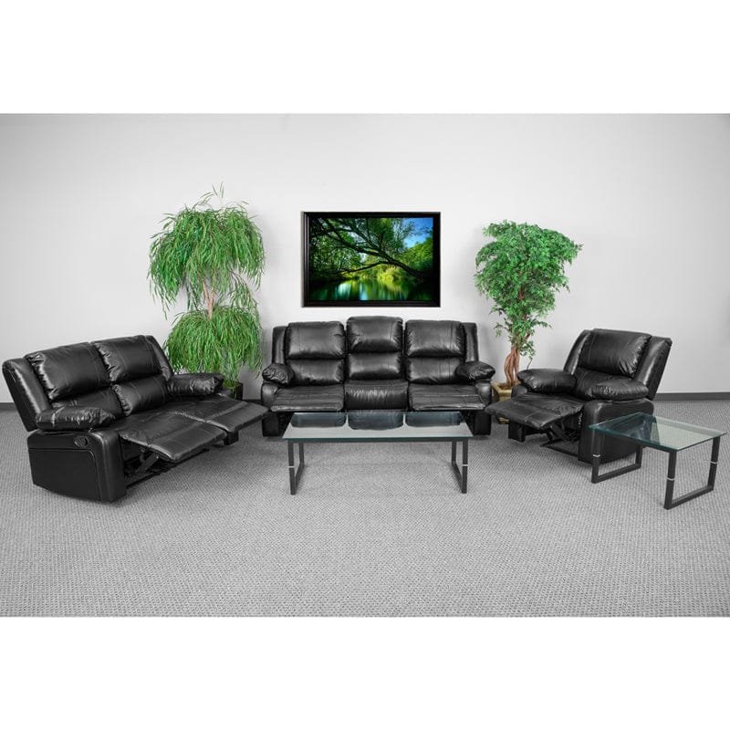 Harmony Series Brown LeatherSoft Reclining Sofa Set - BT-70597-RLS-SET-BN-GG A-Z Store Nadia