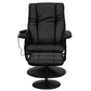 Massaging Heat Controlled Adjustable Recliner and Ottoman with Wrapped Base in Black LeatherSoft - BT-7600P-MASSAGE-BK-GG A-Z Store Nadia