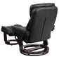 Recliner Chair with Ottoman | Beige LeatherSoft Swivel Recliner Chair with Ottoman Footrest - BT-7821-BGE-GG A-Z Store Nadia