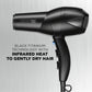 InfinitiPRO by Conair 1875 Watt Black Titanium Hair Dryer - C-461R Elegant AccScents