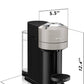 Nespresso by Breville Vertuo Next Coffee & Espresso Machine (Light Grey) is a single-serve machine with Centrifusion technology to gently brew both coffee and espresso. Its slim fit makes the perfect addition to any kitchen or countertop - NESC-407-1063 Elegant AccScents