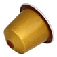 Nespresso Volutto Deccaffiento is delightfully sweet and smooth. It is a blend of pure and lightly roaster Arabicas from South America which reveals sweet and biscuity flavours, reinforced by a hint of acidity and a fruity note - NESC-1072 Elegant AccScents