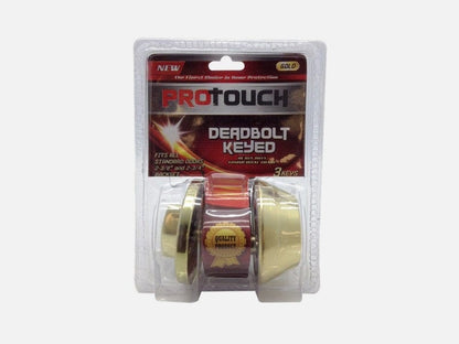 PROTOUCH Deadbolt Lock Keyed Outside For Home, Office, Front Entrance Doors CH82193 MEGA
