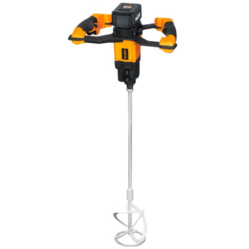 WORKSITE Concrete Mixer Cordless Industrial Paint Dispersion Mixing Machine 20V Battery Power Plaster Mortar Cement Drill Mixer. CMM103 Worksite Power Tools