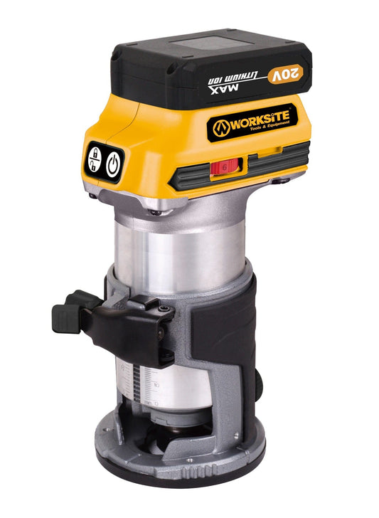 Worksite 20V Cordless Router, The CR326 is engineered for a full range of cabinetry and woodworking applications - CR326 Worksite Power Tools
