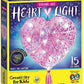 GTBW Creativity For Kids String Art Heart Light: Wrap the inflatable heart with pink ombré yarn, glow string and craft glue - 6180 ebuystt