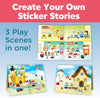 GTBW Sensory Sticker Playset Sweetsville: Mess-free and a great independent play activity to be enjoyed on-the-go or at home -6236