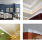 MOULDING Plain Crown Moulding Polyurethane- 8FT LENGTH in 12 Designs MARMEGA