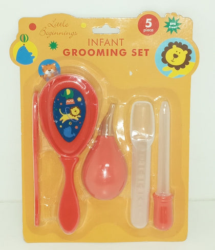 CUDLIE  Grooming Kit 5pc Circus: An essential set to have as baby transitions and grows - GS70483