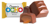 Organic Ocho Coconut,Caramel,Peppermint Minis 100g Contains eight bars with 180 calories per serving,these bite-sized treats feature rich organic dark chocolate filled with a soft, just-right-sweet organic coconut caramel or peppermint centre-81791102046