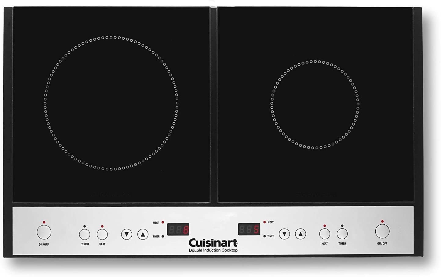 Cuisinart ﻿Double Induction Cooktop (Black) - CU-ICT-60P1