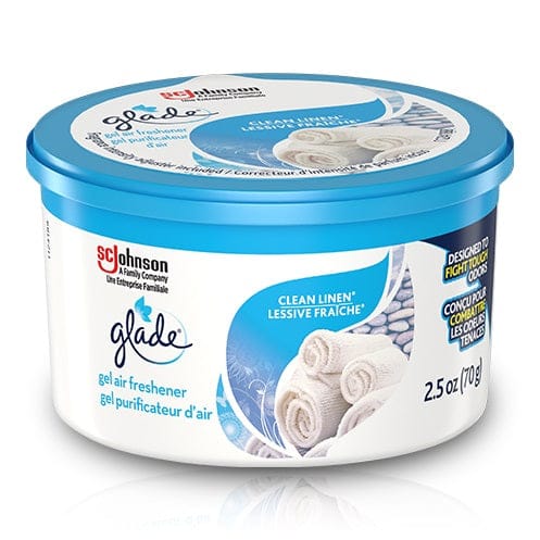 Glade® Mini Gel is a deodorizer and air freshener fragrance-mix with exclusive technology that provides long-lasting fragrance and odour-elimination for our homes, offices, cars and beyond 2.5OZ - GMINIGAFFP25
