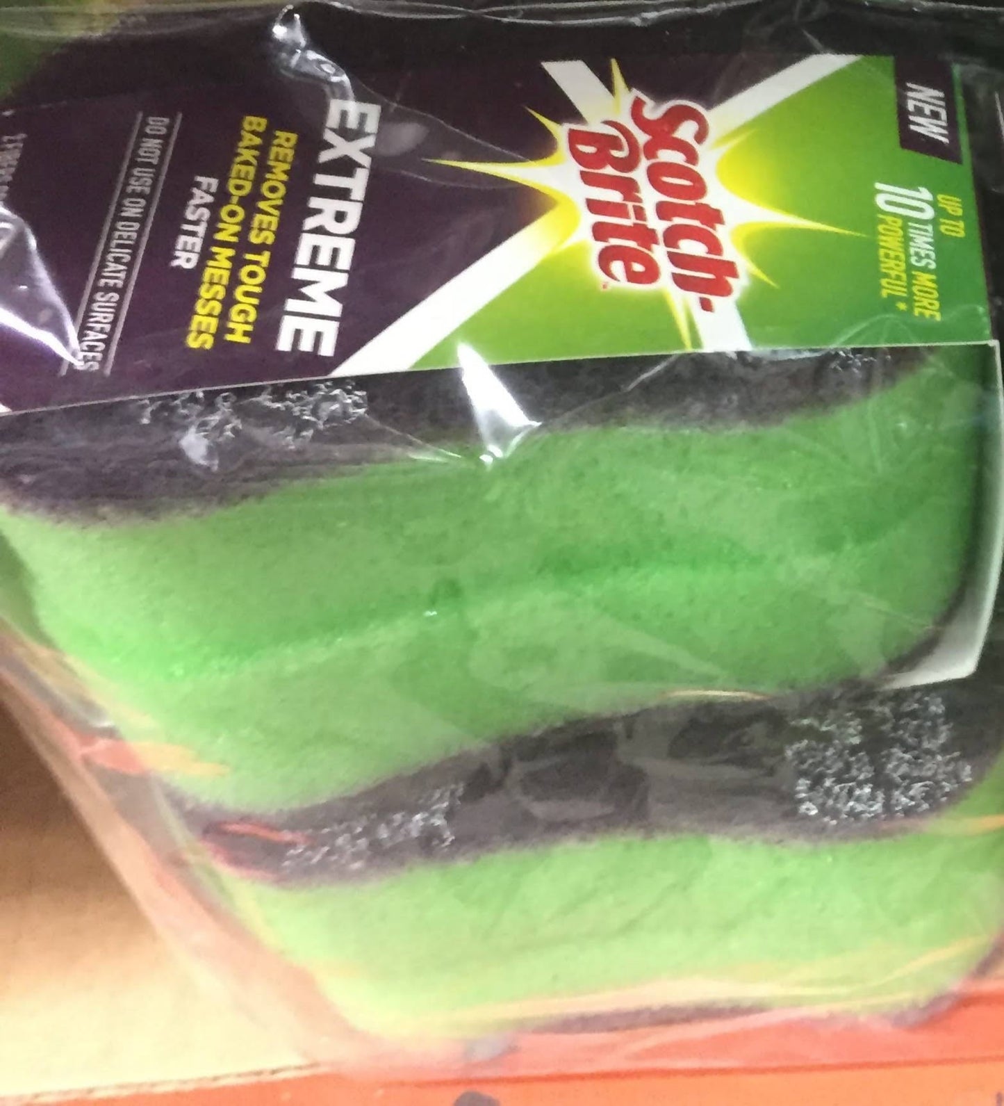 Scotch Brite Extreme Sponge 4 pk These are non woven open abrasive pads which are sufficiently aggressively abrasive-375585 Hannah Frederick