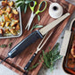 Cuisinart Electric Knife Set with Cutting Board easily carves through everything from meats, breads & tomatoes to crafting foam for DIY projects. The knife handle is designed for comfort & gives you better control no matter what you’re cutting - CU-CEK-41 Pie's Variety Store