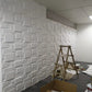 Mega Luxe Paintable 3D Texture PVC Wall Panels (19.7 x 19.7In.) - Decorative, waterproof, flame resistant, sturdy, interior decoration to add both aesthetics and functionality to your home and offices - D095 MEGA LUXE