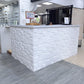 Mega Luxe Paintable 3D Texture PVC Wall Panels (19.7 x 19.7In.) - Decorative, waterproof, flame resistant, sturdy, interior decoration to add both aesthetics and functionality to your home and offices - D095 MEGA LUXE