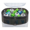 Dr Browns Natural Flow Deluxe Bottle Sterilizer: Built-in accessory tray holds the parts, nipples, and pacifiers - AC045