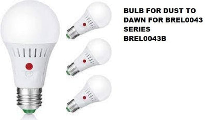 BULB FOR FA-65SW 120V SINGLE PHASE DUSK TO DAWN BREL0043B – Photocell light sensor turns bulb on at night, off during the day.